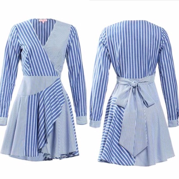 *1 LEFT*Top Of The Line Wrap Dress - Picture 6 of 8